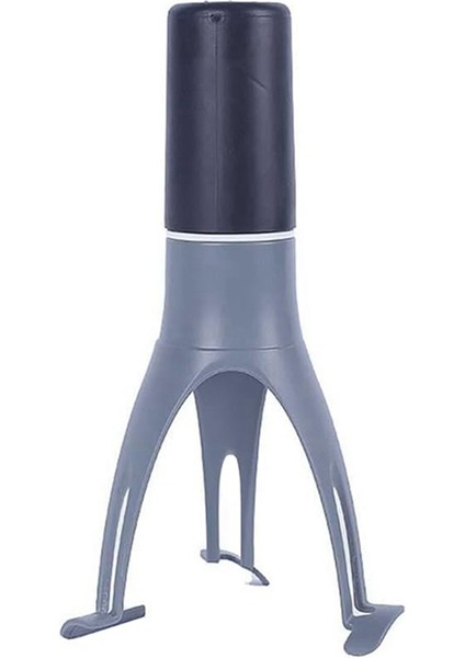 Mutfak Üçgen Yumurta Çırpma, Mini Yarı Otomatik Çırpma, Pişmiş Gıda Karıştırma Aracı, Tava Karıştırma Çubuk Gıda Mikseri Siyah &amp; Gri (Yurt Dışından)