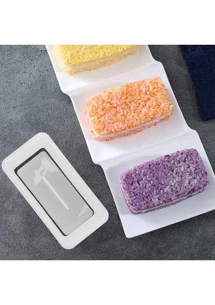 4 Adet Musubi Maker Pres Kalıpları Yapışmaz Spam Musubi Üreticisi Toksik Olmayan Suşi Yapan Kit Hawaii Spam Musubi Maker (Yurt Dışından) fiyatları