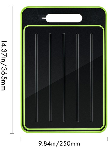 Buz Çözme Fonksiyonu ile Doğrama Tahtası - Twin Pack - 3x Daha Hızlı - Entegre Bıçak Bileme ve Baharat Grateri ile (Yurt Dışından) fırsatları