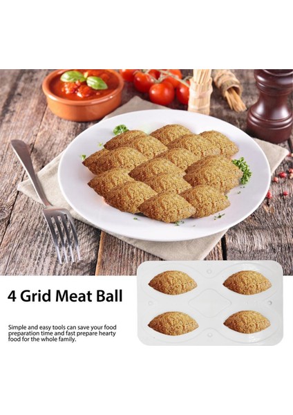 Köfte Yapma Aracı Manuel Et Pasta Kalıp Doldurma Işlemci Kek Tatlı Dekorasyon Diy Mutfak Pişirme Aksesuarları (Yurt Dışından) fırsatları