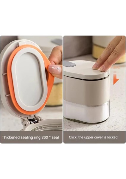 Mutfak Baharat Depolama Seti - Tuz Çalkalayıcı ve Baharat Şişeleri ile Üst Düzey Mühürlü Baharat Kutusu, Ev Organizatör (Yurt Dışından) fırsatları