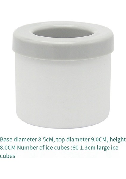 Buz Küpü Maker Silindir Silikon Buz Küp Kalıp Hızlı Dondurur Buzlu Tepsiler, Yaratıcı Silindir Buz Kovası Buz Maker, C (Yurt Dışından)