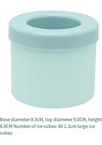 Buz Küpü Maker Silindir Silikon Buz Küp Kalıp Hızlı Dondurur Buzlu Tepsiler, Yaratıcı Silindir Buz Kovası Buz Maker, C (Yurt Dışından) fiyatları