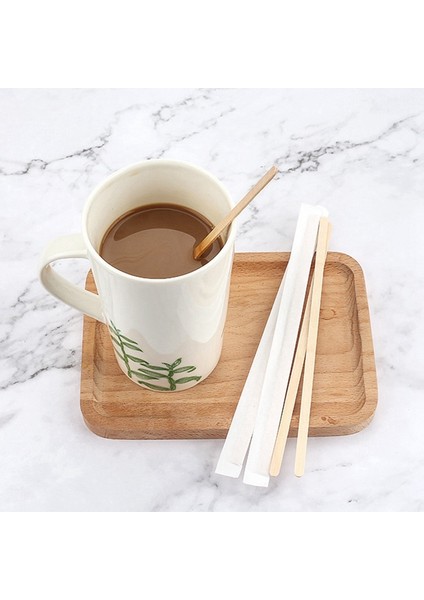 Ahşap Kahve Karıştırma Çubukları 7.5INCH-100 Paket Yuvarlak Uç, Sıcak Içecekler Için Çevre Dostu Karıştırıcılar, Doğal Ahşap B (Yurt Dışından) modelleri