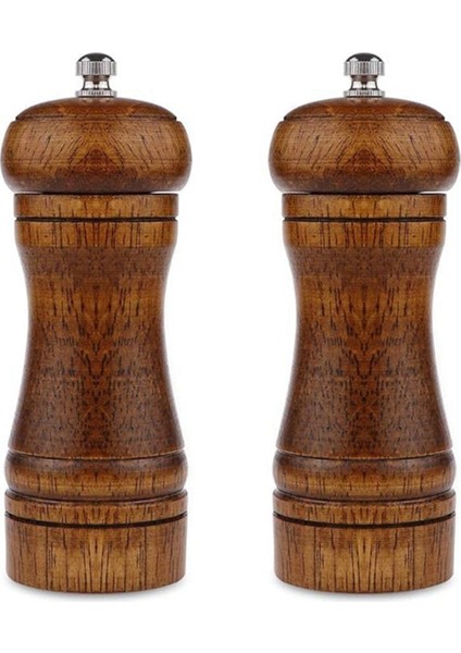 Biber Öğütücü - Biber Değirmeni, Biber Öğütücü, Deniz Tuzu Öğütücü, Ahşap Biber Değirmen Değirmeni Ayarlanabilir 1 Adet S (Yurt Dışından) modelleri