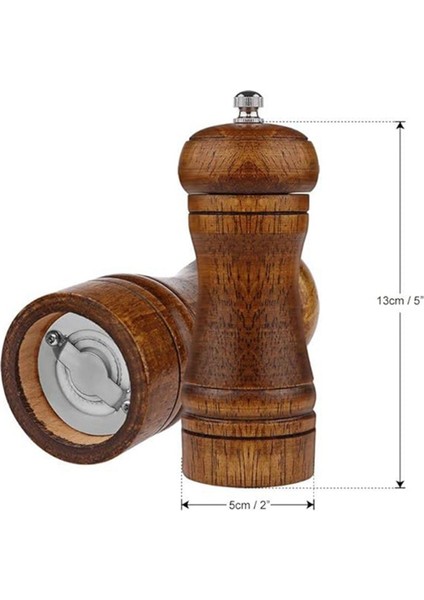 Biber Öğütücü - Biber Değirmeni, Biber Öğütücü, Deniz Tuzu Öğütücü, Ahşap Biber Değirmen Değirmeni Ayarlanabilir 1 Adet S (Yurt Dışından) fırsatları