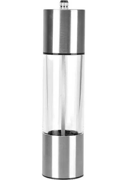 Biber Değirmeni Öğütücü El Doldurulabilir Biber Değirmeni Değirmeni Ayarlanabilir Kaba Paslanmaz Çelik Biber Değirmeni Doldurulabilir (Yurt Dışından)