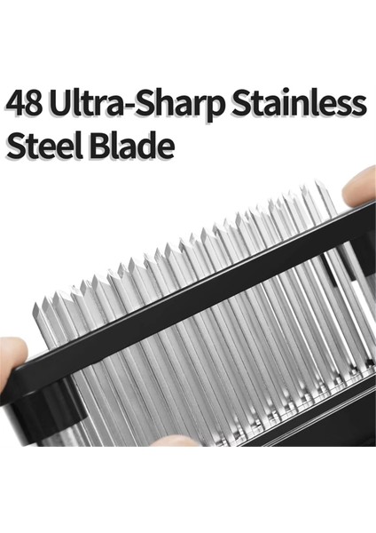 48-Bıçak Et Ihale-Paslanmaz Çelik Ultra Keskin Iğne Biftek Ihale, Geliştirilmiş Lezzet Için Barbekü Mutfak Aleti (Yurt Dışından) modelleri