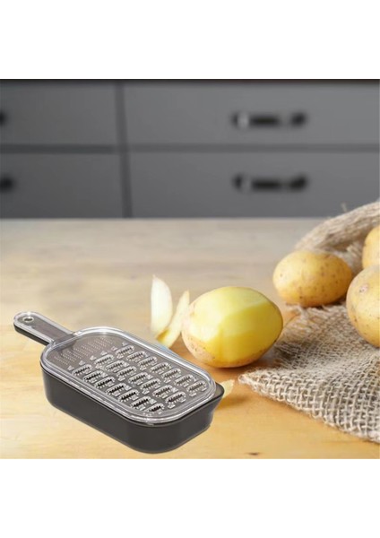 Sebzeler Için Çok Amaçlı Mutfak Grateri - Kaymaz Taban, Çift Taşlama Kenarları, Bulaşık Makinesi Kasası, Paslanmaz Çelik (Yurt Dışından) fırsatları