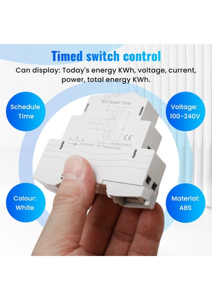 Sinotimer TM609 Wifi Akıllı Zamanlayıcı Anahtarı Tuka Uygulaması Uzaktan Kumanda Kablosuz Geri Sayım Zamanı Anahtar Ana Merdiven Işığı 220V 110V (Yurt Dışından) indirimleri