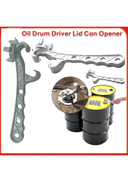 Alüminyum Alaşım Metal Kova Açıcı Gümüş Kovalar Kapak Anahtarı Galon Kova Açıcı Kova Boya Namlu Kapağı Can Açıcı (Yurt Dışından) modelleri