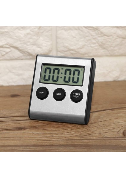 Mutfak Dijital Zamanlayıcı Pişirme Zamanlayıcı Arka ve Duvara Monte Mıknatıslı Çok Fonksiyonlu Zamanlayıcı (Yurt Dışından) fırsatları