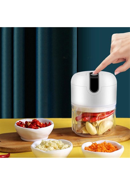 Elektrikli Mini Sarımsak Kıyıcı, Portatif Mutfak Robotu, Sebze Helikopter Minicesi, Mini Sarımsak Kıyıcı, Et Öğütücü (Yurt Dışından) fiyatları