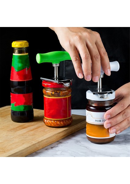 Kapak Açıcı Manuel Ayarlanabilir Kavanoz Açıcıları ve Paslanmaz Çelik Artrit Kavanozundan Yapılmış Kutu Açıcı (Yurt Dışından) fiyatları