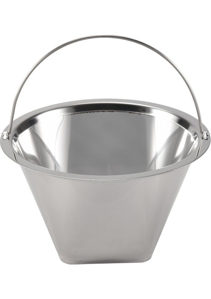 Koni Kahve Filtresi Yeniden Kullanılabilir Paslanmaz Çelik Malzeme Saplı (Yurt Dışından)