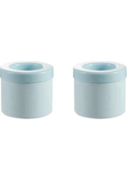 Küçük Buz Maker Kupası Mini Buz Meydanı Maker Kalıp Silindir Silikon Buz Tepsisi Dondurucu Için Kolay Serbest Bırakma Buz Kafesi A (Yurt Dışından)