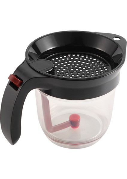 1000ML Yağ Ayırıcısı Kupa ve Süzgeç Ölçüm Sos Sosları ve Yağ Gresli Diğer Sıvılar Için Alt Serbest Bırakma ile (Yurt Dışından) fiyatları