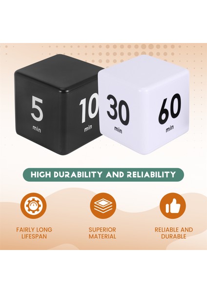 2pcs Küp Zamanlayıcıları Yerçekimi Sensörü Flip Zamanlayıcı Mutfak Zamanlayıcısı Zaman Yönetimi ve Geri Sayım 1-5-10,15-20-30-60 Dakika (Yurt Dışından) fırsatları