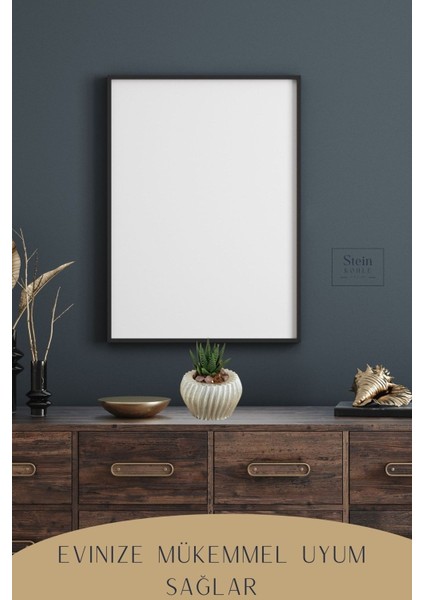 Dekoratif Saksı Minik Kaktüs Saksısı Derin Çizgili Spiral