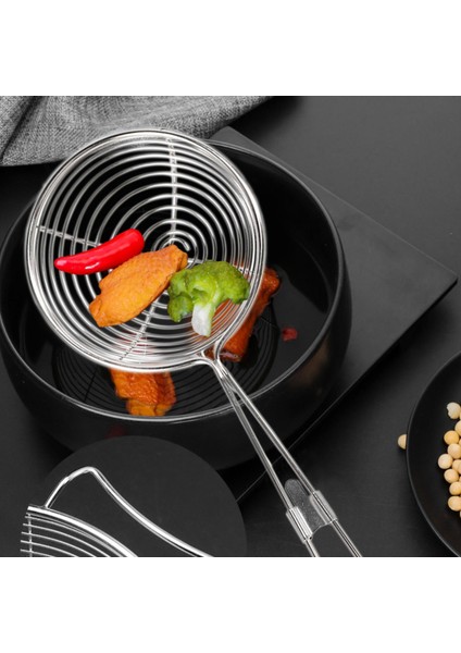 3 Parçalı Yuvarlak Sıçır Stren Süzgeçsiz Çelik Asya Shabu-Shabu-Shabu Örümcek Yoksama Kaşık Seti, Örgü Kaşığı Set (Yurt Dışından) fiyatları