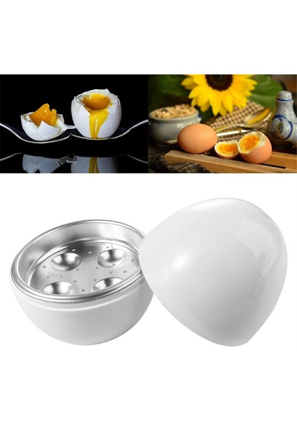 Mikrodalga Yumurta Kazanı Sert Veya Yumuşak Haşlanmış Yumurta Için Hızlı 5 Dakikalık Ocak 4 Yumurtaya Kadar Buharda Çok Kullanımlı Vapur Fonksiyonu (Yurt Dışından) fiyatları