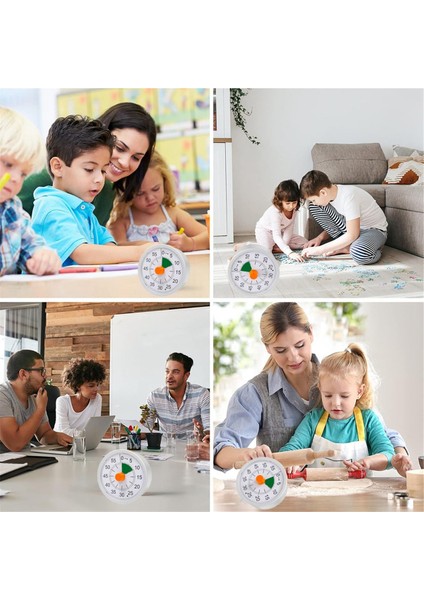 Çocuklar Için 60 Dakikalık Görsel Zamanlayıcı, Sessiz Operasyon ile Sınıf Ofisi Mutfak Zamanlayıcısı Için Görsel Geri Sayım Zamanlayıcı (Yurt Dışından) modelleri