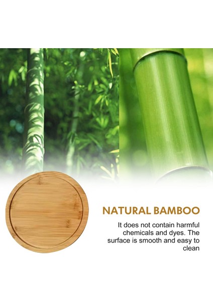 Piknik ve Partiler Için Uygun Yuvarlak Ahşap Tahtalarla Donatılmış Bambu Peynir Tahtası Seti (Yurt Dışından) fiyatları