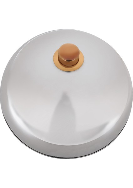 12 Inç Paslanmaz Çelik Peynir Eritme Kubbesi ve Buharda Pişirme Kapağı, Cilalı Biftek Örtüsü, Cloche Servis Yemek Kapağı, En Iyi Düz Üst Izgara Izgara Vb. (Yurt Dışından) fiyatları