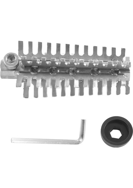 Balık Ölçeği Çıkartma Aksesuarları Elektrikli Ölçeklendirici Dayanıklı Kesici Kafa Aracını Çıkarın D (Yurt Dışından)