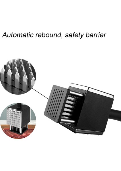 Paslanmaz Çelik Et Ihale Iğnesi - Biftek Ihale Etmek, Kaburgaları Kırmak ve Daha Fazlası Için Profesyonel Mutfak Aleti (Yurt Dışından) indirimleri