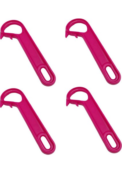 4pcs Can Açıcılar Yüzük-Pull Can Açıcılar Kolayca Kutuları Açabilir, Kırmızı Gül (Yurt Dışından)