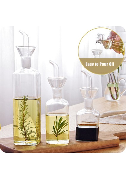 Cam Evrensel Şişe Ev Yağı Şişe Sirke Şişe Mutfak Soya Sosu Tenceresi Yağı 125ML (Yurt Dışından) modelleri