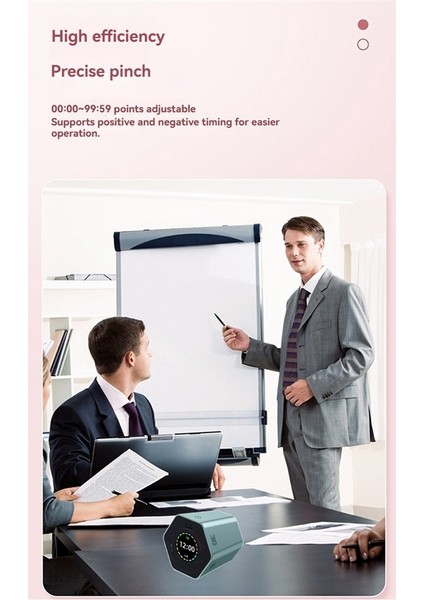 Verimlilik Küp Sessiz Titreşim Dijital Masası Altıgen Manyetik Flip Odak Odak Toplantıları Görev Çalışması Için Odak Süresi (Yurt Dışından) indirimleri