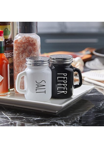 Çiftlik Evi Tuzu ve Karabiber Çalkalayıcılar Seti, 4 Oz Sevimli Tuzlu Biber Çalkalayıcı, Modern Çiftlik Evi Mutfak Dekoru (Yurt Dışından) fiyatları