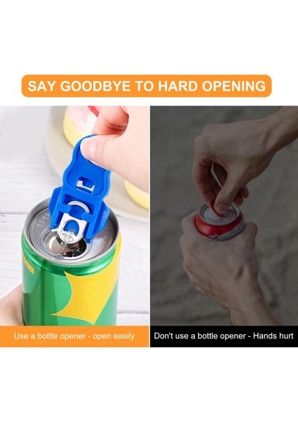 12 Adet Renk Manuel Kolay Teneke Kutu Açıcı, Premium Plastik Kalkanlar Sekme Açıcılar, Sızıntılı Soda Kapakları Soda Kaplayabilir (Yurt Dışından) indirimleri