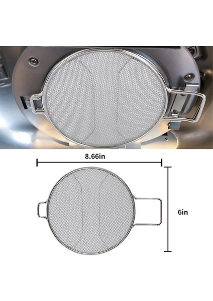 Ninja Foodi IG651 IG600 IG600 IG601 Paslanmaz Çelik Örgü Koruma Yağ Sıçraması Tavaya Tavan Için Spatlate Ekranı (Yurt Dışından) fiyatları