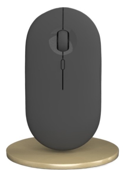 Yeni Bluetooth Kablosuz Fare Sessiz Çift Modlu Tip-C Şarjlı Optik Fare (Yurt Dışından)