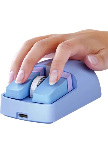 Kablosuz Bluetooth Mini Fare Çift Modlu Şarj Sevimli Kız Dizüstü Bilgisayar Tablet Ofis (Yurt Dışından) modelleri