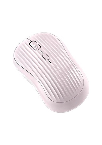 Kablosuz Fare Sessiz Şarj Bluetooth Çift Mod Oyun Iş Ofis Dizüstü Bilgisayar Masaüstü (Yurt Dışından)