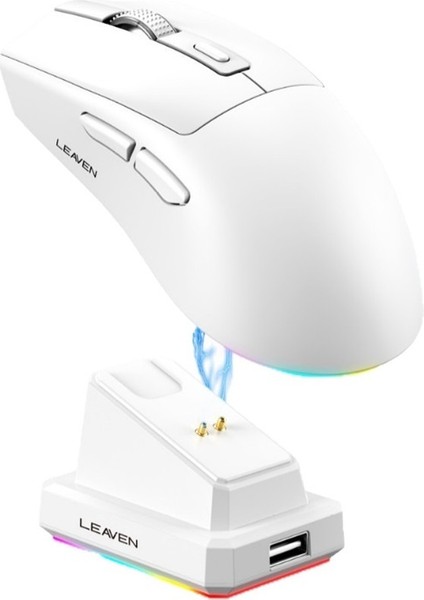 Bluetooth 2.4g Kablosuz Çift Modlu Fare Hafif Oyun Dizüstü Bilgisayar Masaüstü Şarj Rgb Tabanı (Yurt Dışından) fiyatları