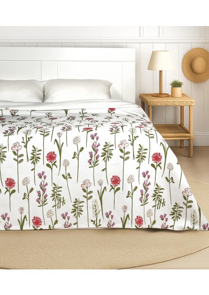 Cotton Collection Çift Kişilik Pike Fleur fiyatları