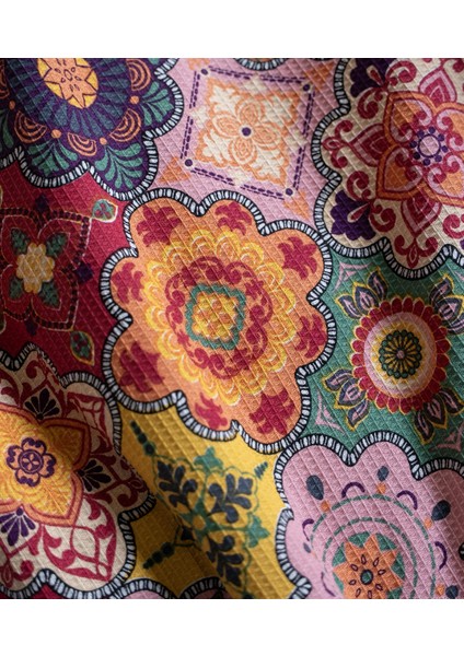Cotton Collection Tek Kişilik Pike Harmoni modelleri