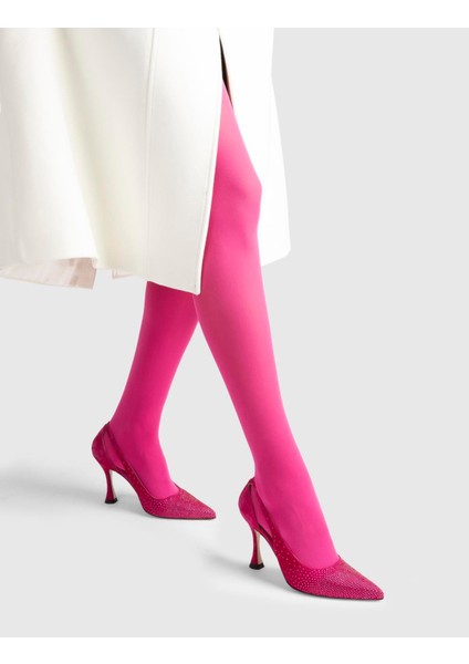 Joris Hakiki Süet Deri Kadın Fuşya Topuklu Ayakkabı fiyatları