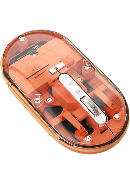 Şeffaf Kablosuz Bluetooth Çift Modlu Fare Sessiz Masaüstü Dizüstü Bilgisayar Evrensel Kablosuz Fare (Yurt Dışından) fiyatları