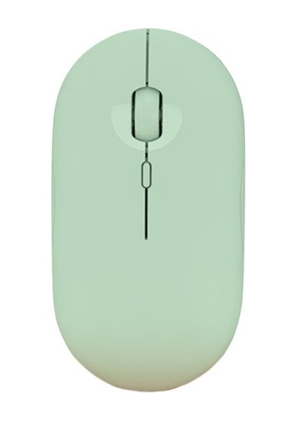 Yeni Bluetooth Kablosuz Fare Sessiz Çift Modlu Tip-C Şarjlı Optik Fare (Yurt Dışından)