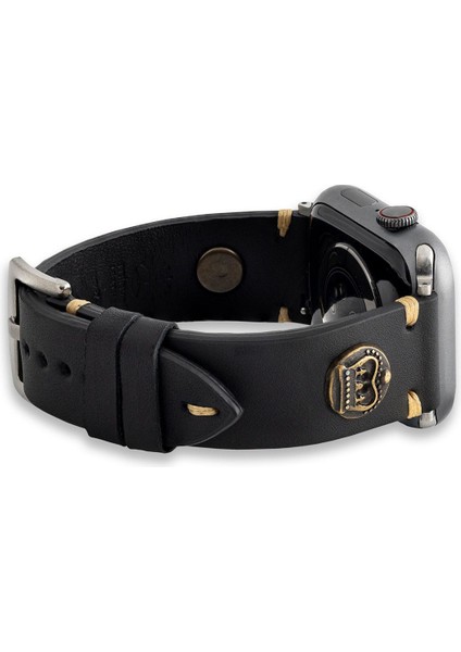 Apple Watch Seri 42/44 mm Uyumlu Deri Kordon fırsatları