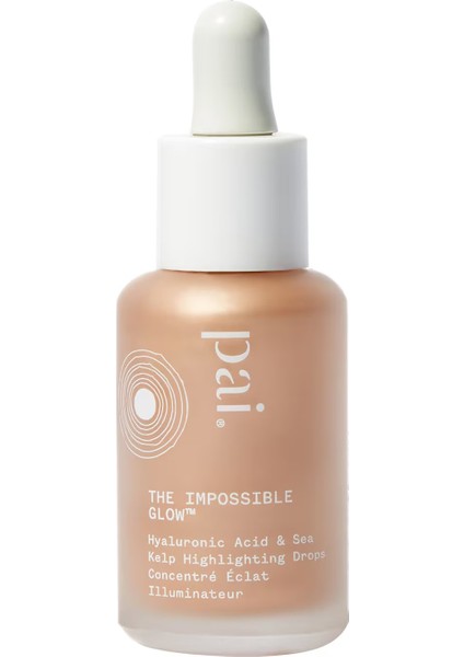 The Impossible Glow - Hassas Ciltler Için Uygun Aydnlatıcı Damlalar Rose Gold 30 ml