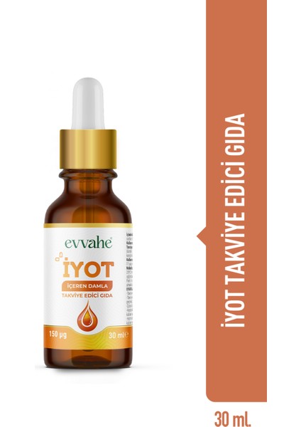 Iyot Içeren Damla Takviye Edici Gıda