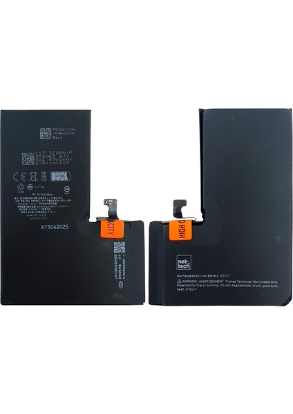 iPhone 15 Pro Max Uyumlu Nettech 4760 mAh Batarya (Renksiz) NT-111276