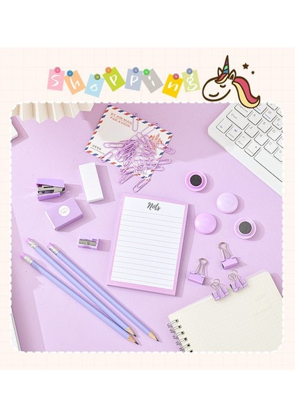 Ofis Seti, Karikatür Defter, Kalem, Uzun Kuyruk Klipsi, Zımba Seti (Yurt Dışından) fırsatları